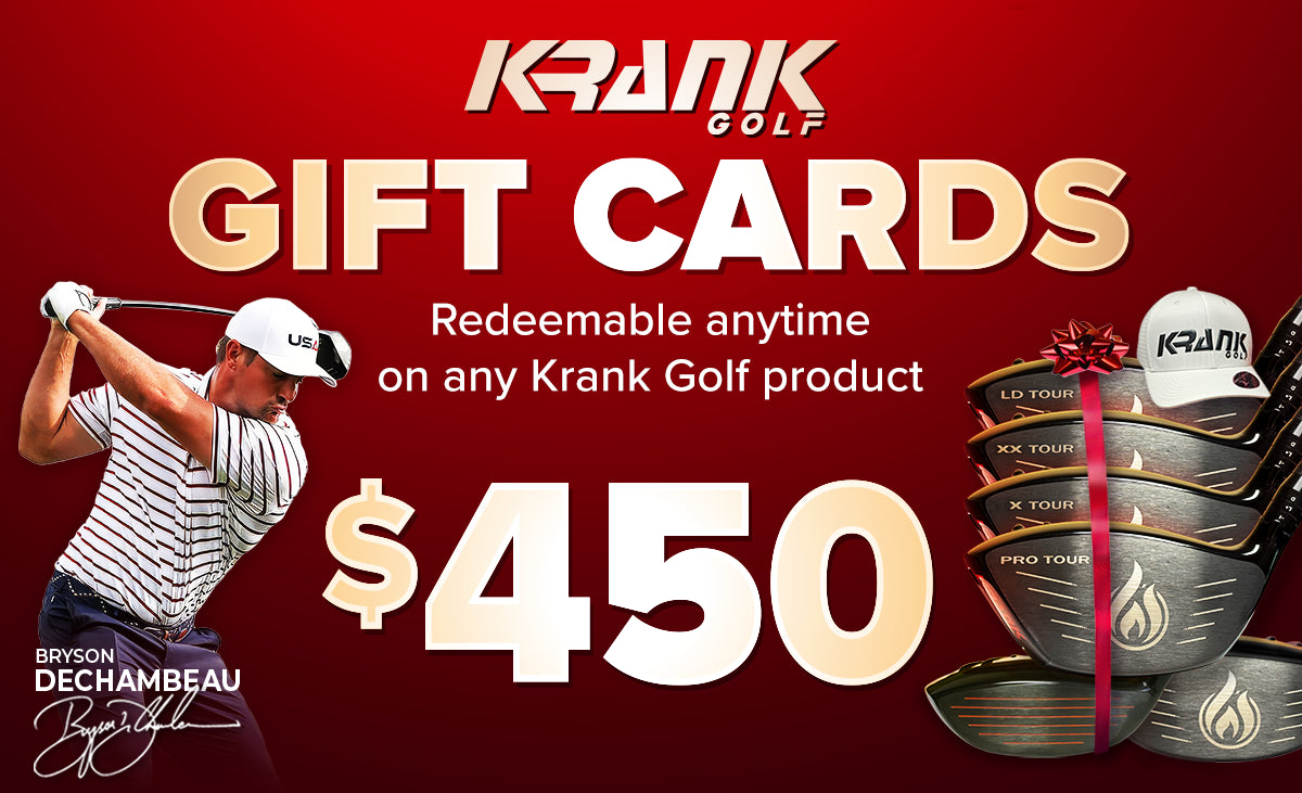 Krank Golf $450 Gift Card