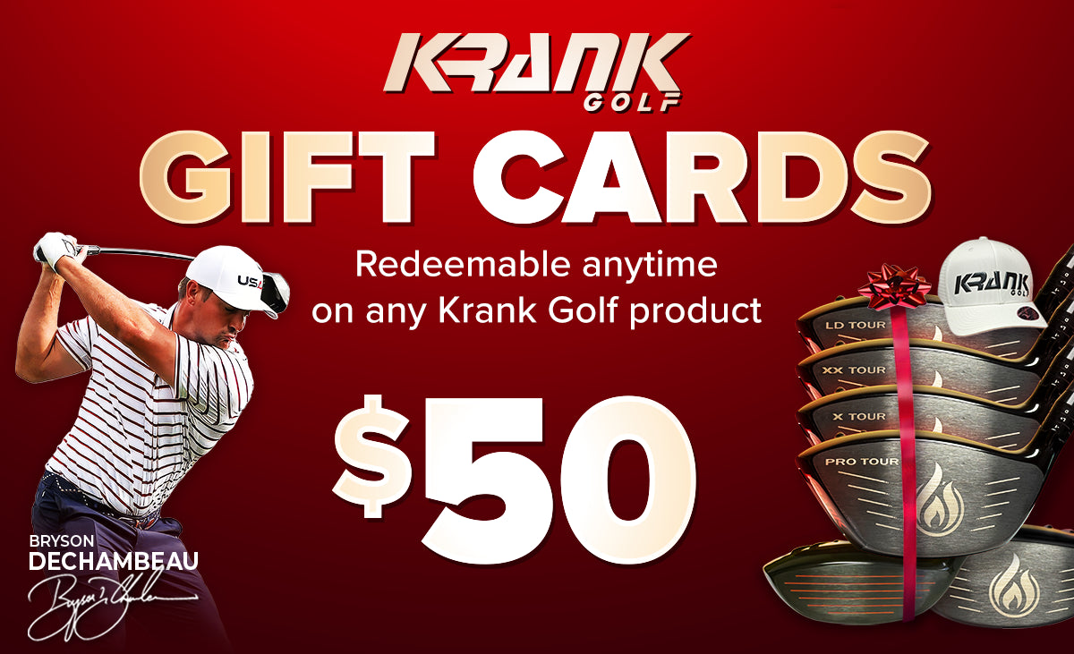 Krank Golf $50 Gift Card