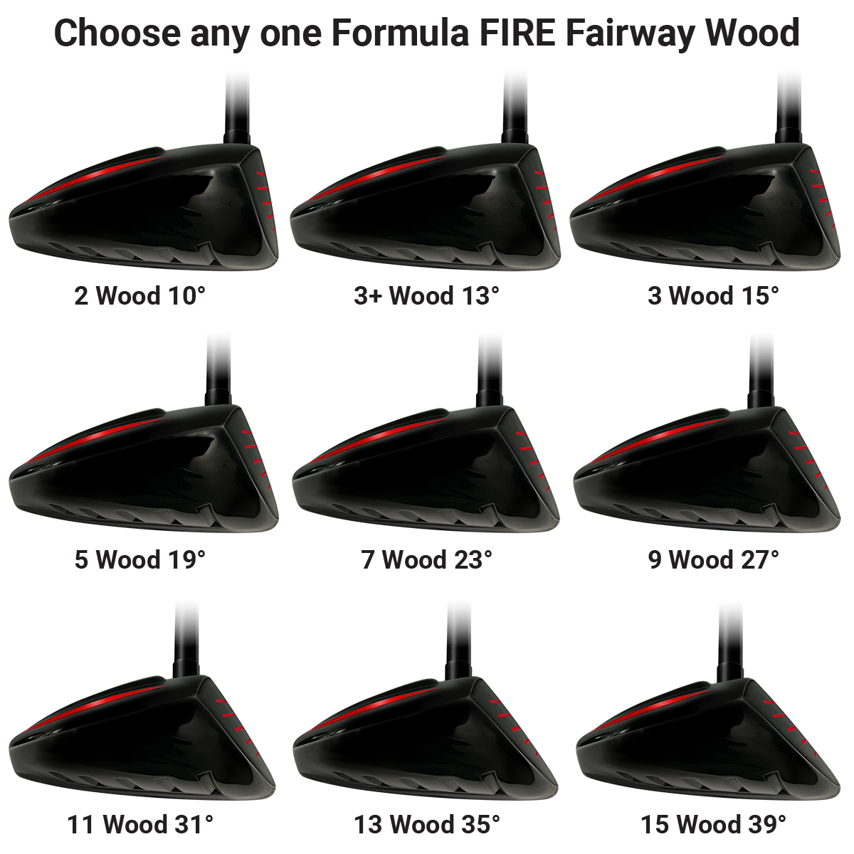 Formula FIRE TOUR Driver + Fairway Wood Distance Bundle