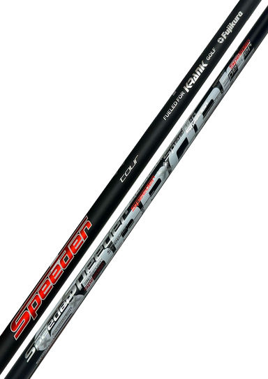 Krank Golf Fujikura Speeder X Tour Golf Shaft: For faster swing speeds Krank Golf Fujikura Speeder X Tour Golf Shaft: For faster swing speeds