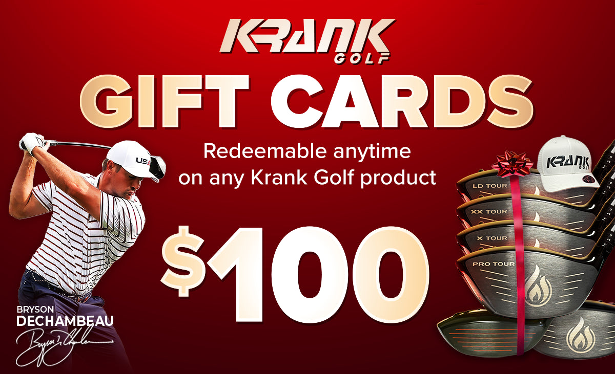 Krank Golf $100 Gift Card